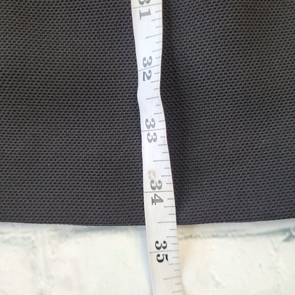 Club Monaco black sleeveless layered mini dress with open back size 4 - Picture 4 of 14